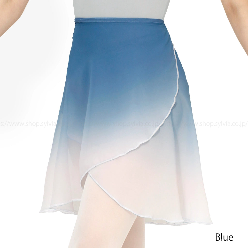 WSYD8157722 Gradience Skirt with Elastic Waistband